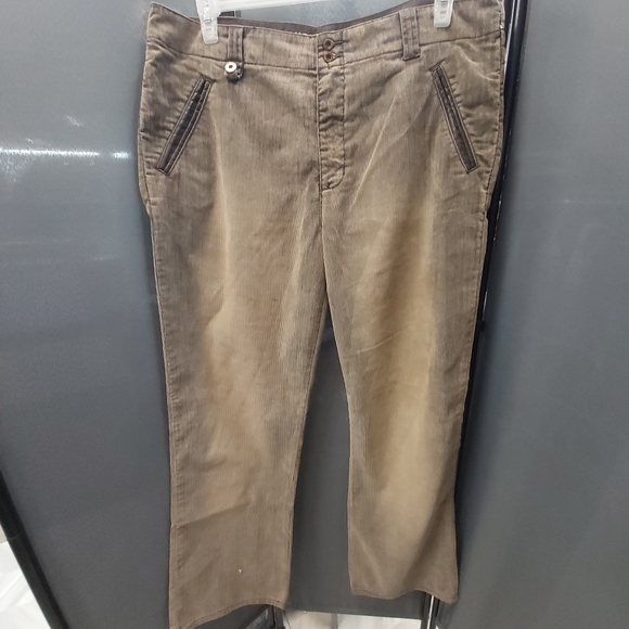 Guess Classic Taupe Corduroy Pants - Picture 2 of 12